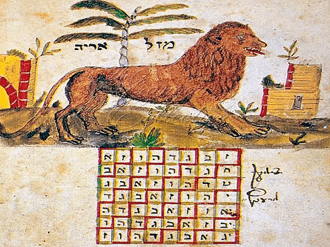 Astrología de la Kabbalah, signo de Leo