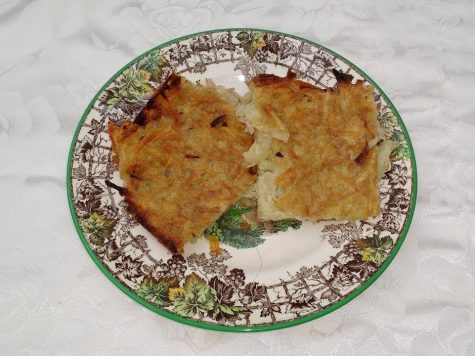 Receta de latkes (potato pancakes)