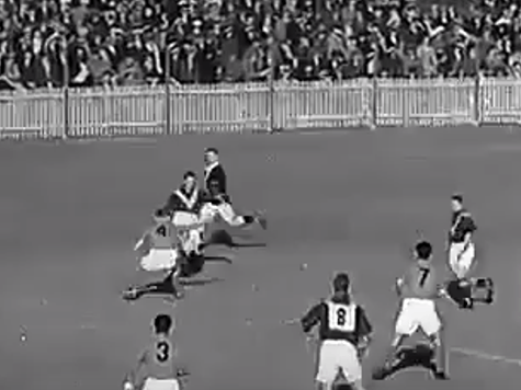 Futbol en Israel vs Australia 1939