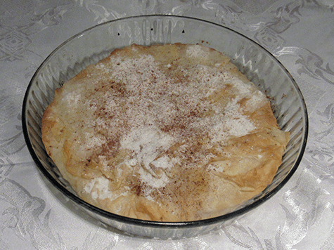 Pastel de pollo marroqui