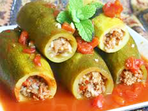 Majshi (zapallitos largos rellenos) 1 majshi