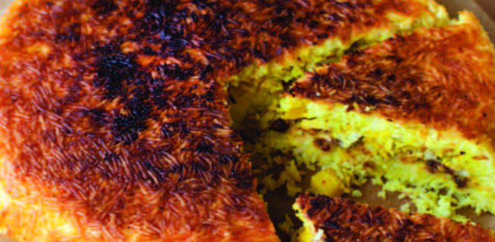 Pastel de carne a la persa (kurich basar)