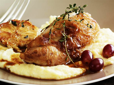Pollo agridulce al brandy, o 'del pariente rico' 1 Pollo agridulce al brandy, o 'del pariente rico'
