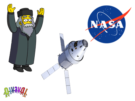 Un rabino en el espacio 1 Un cura, una pastora y un rabino entra en un cohete...