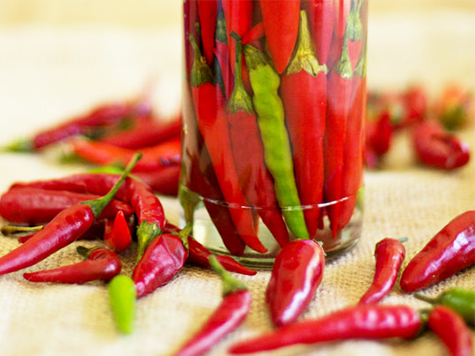 Ajíes (chiles) en vinagre a la rumana 1 Ajíes (chiles) en vinagre a la rumana