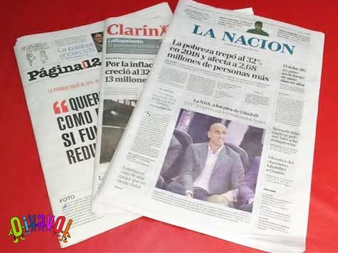 Pequeño manual de manipulación periodística: el titular 1 diarios argentinos
