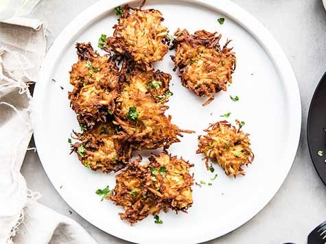 Latkes de berenjenas