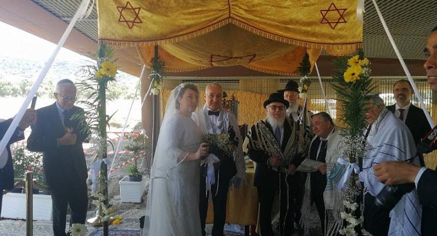 Primera boda judía en 1500 años en una antigua sinagoga italiana