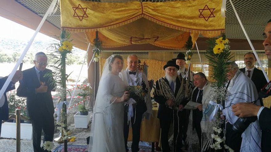 Primera boda judía en 1500 años en una antigua sinagoga italiana