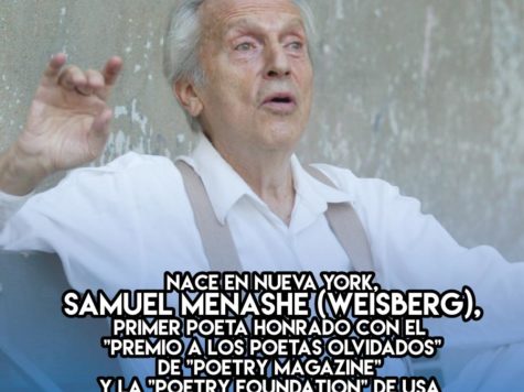 16 de Septiembre: Samuel Menashe