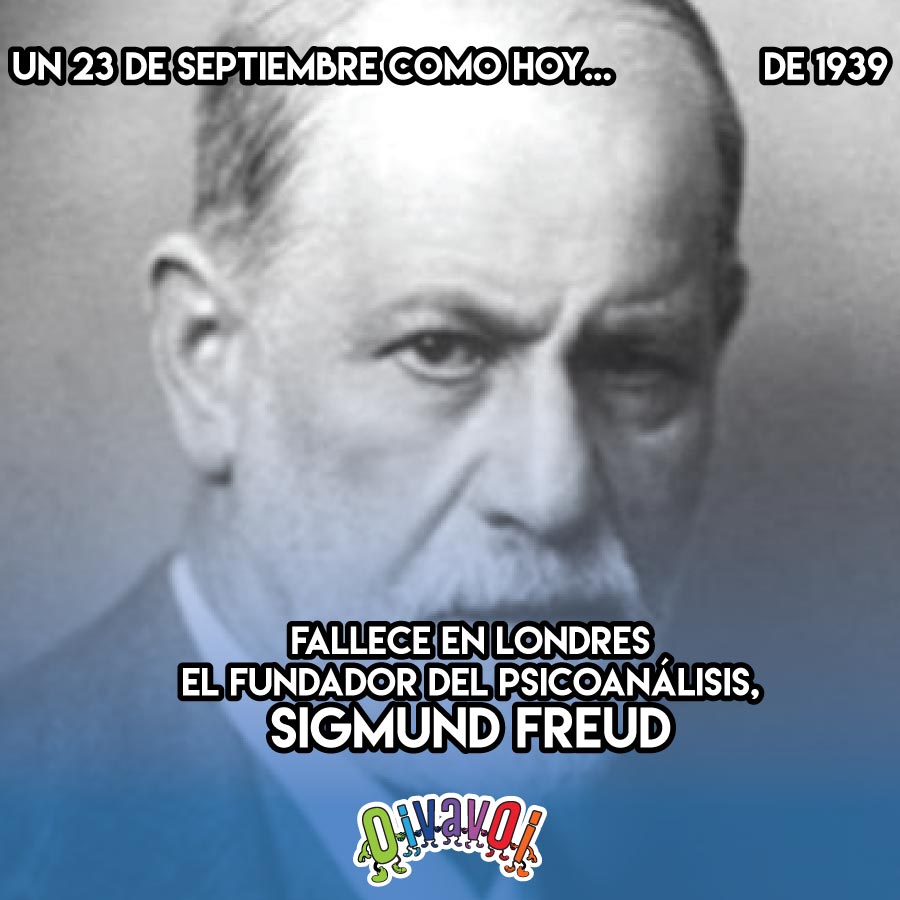 23 de Septiembre: Sigmund Freud