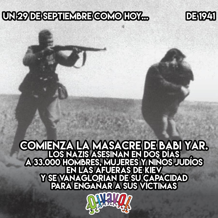 29 de Septiembre: Babi Yar