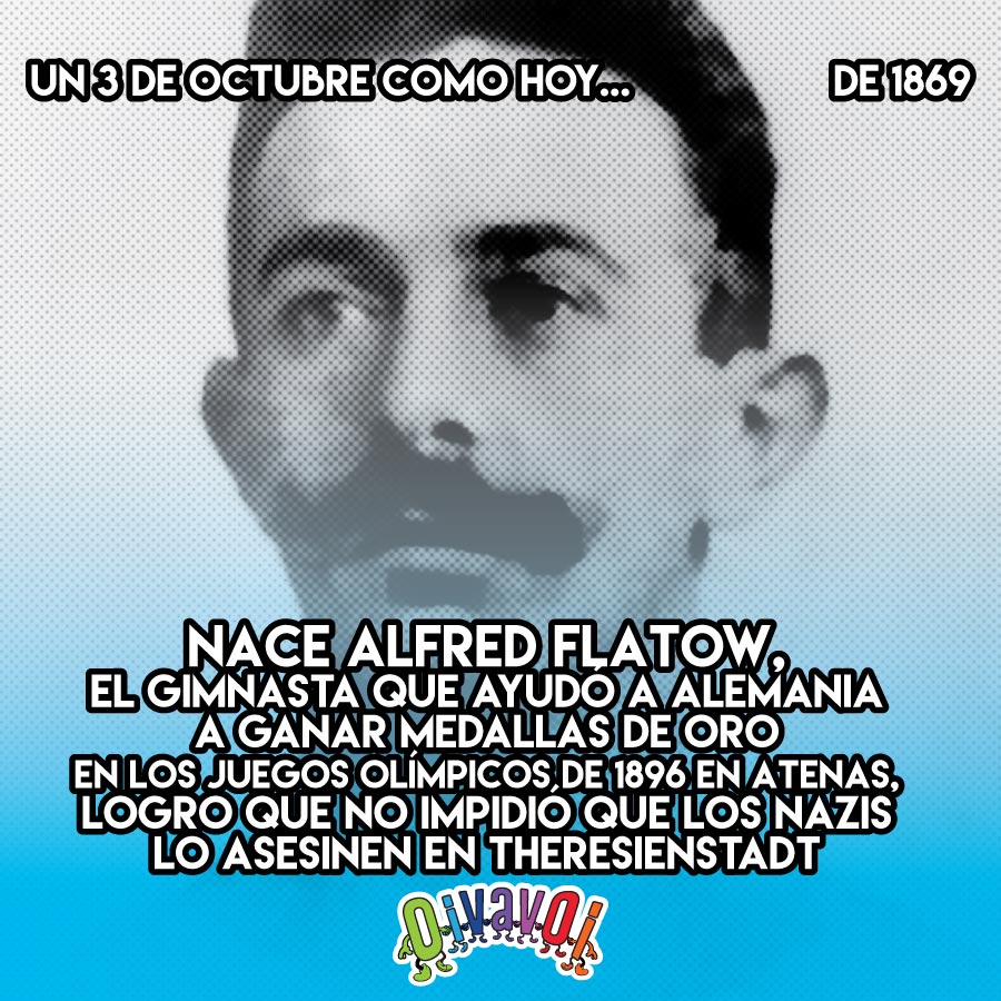 3 de octubre: Alfred Flatow