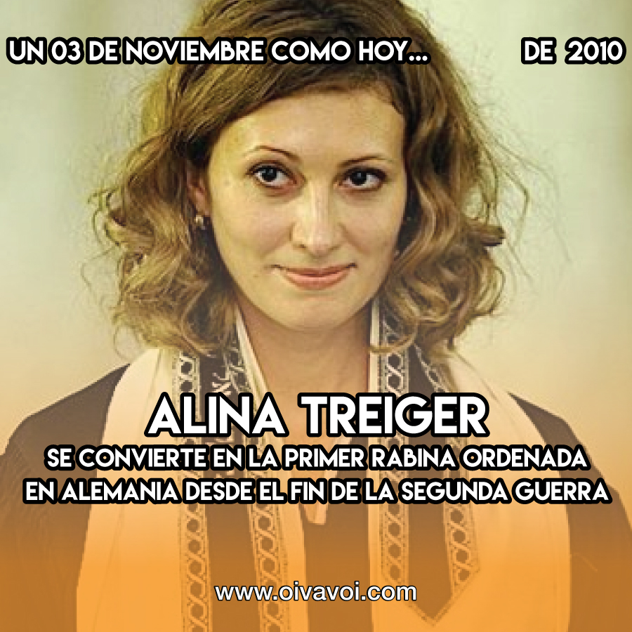 Alina Treiger 3 de noviembre