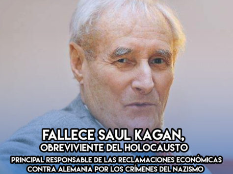 Saul Kagan: 8 de Noviembre