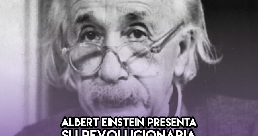 Albert Einstein presenta su revolucionaria "Hipótesis cuántica de la luz"