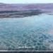 Fascinantes imágenes del Mar Muerto visto desde el aire