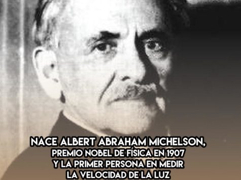 Albert Abraham Michelson: 19 de Diciembre