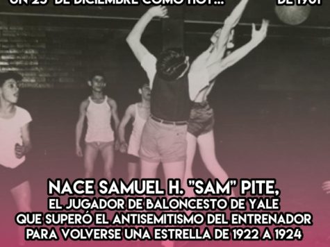 Samuel H. "Sam" Pite: 25 de Diciembre