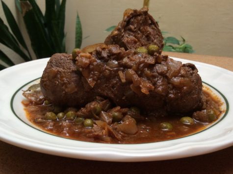 Carne con salsa de aceitunas 1 Carne con salsa de aceitunas