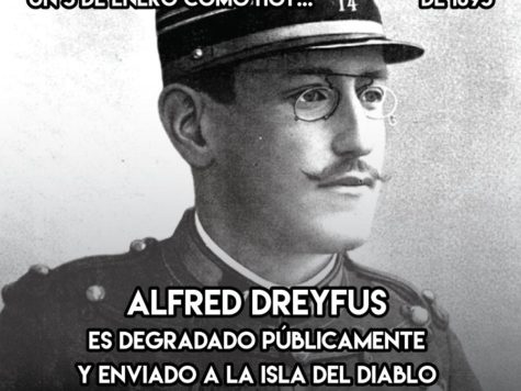 Alfred Dreyfus: 5 de Enero