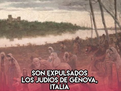 Expulsión de los judíos de Génova: 8 de Enero