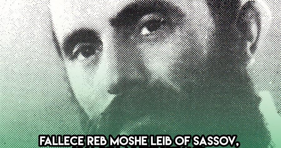 Reb Moshe Leib de Sassov: 13 de Enero