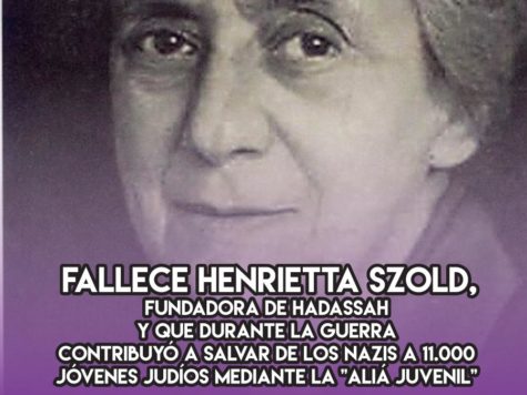 Henrietta Szold: 13 de Febrero