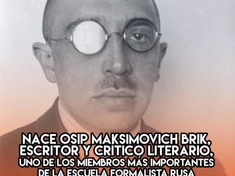 Osip Brik: 16 de Enero