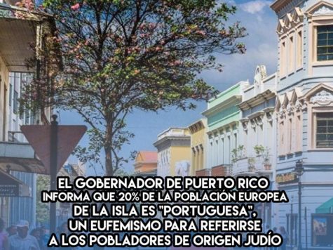 Judíos en Puerto Rico: 18 de Enero