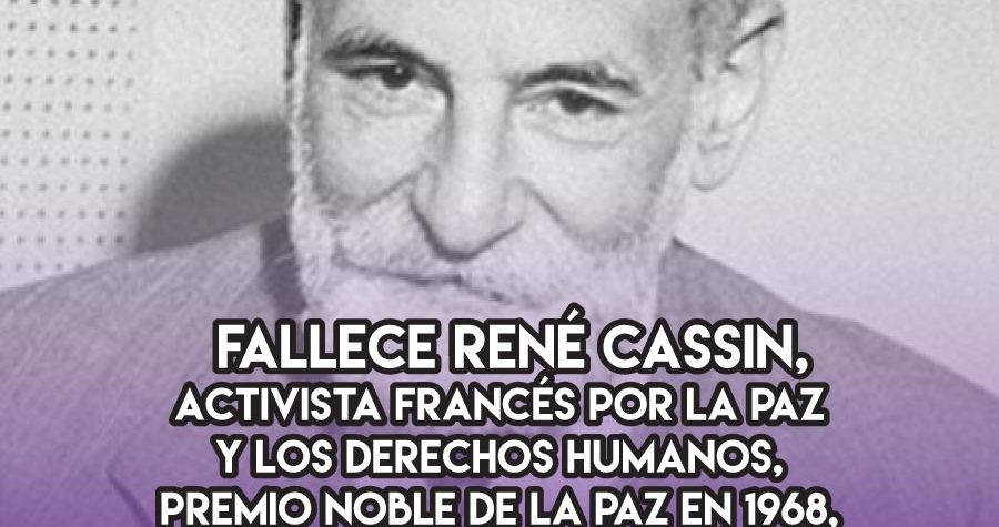 René Cassin: 20 de Febrero