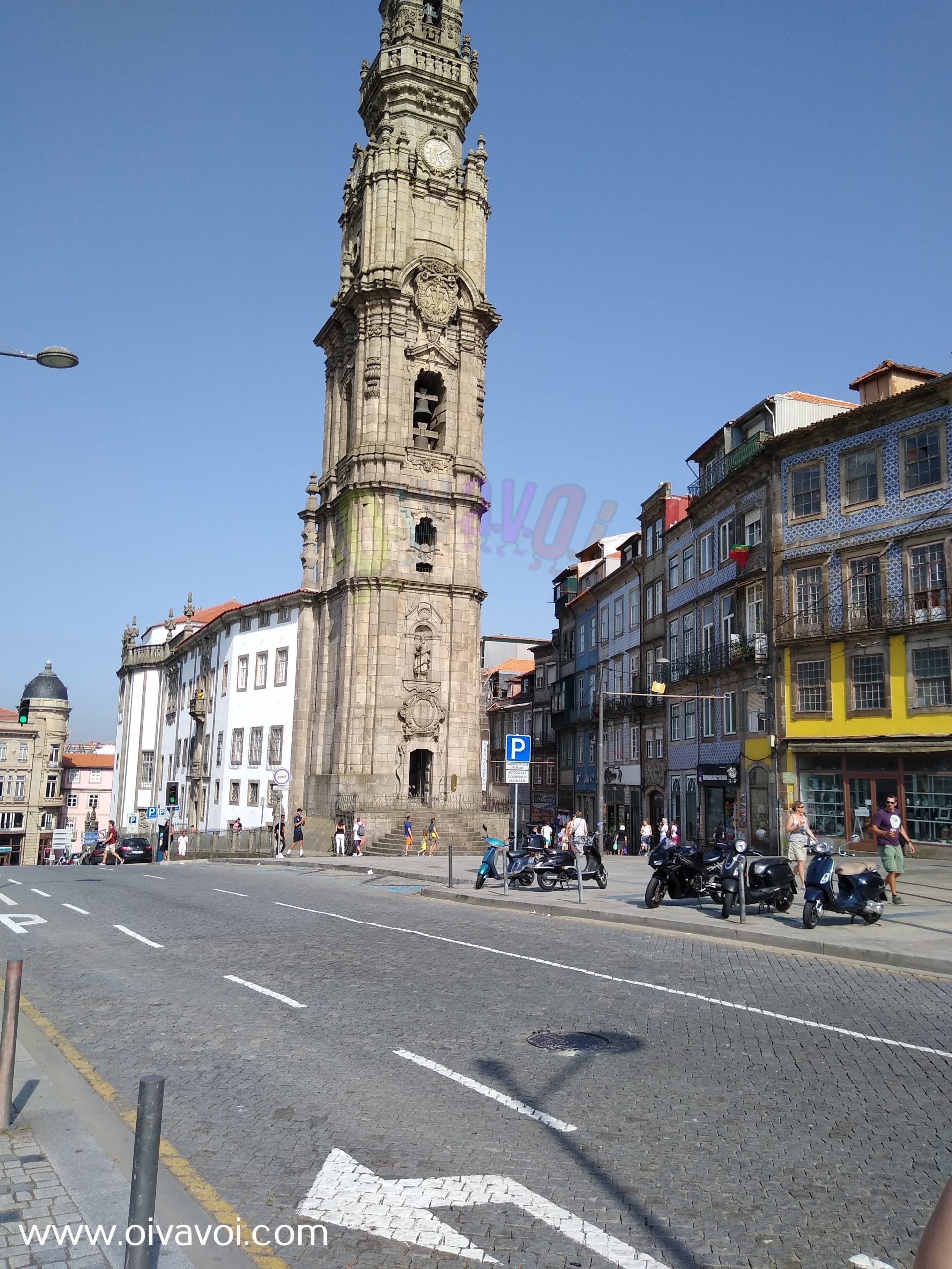 Torre de los Clérigos, en Oporto