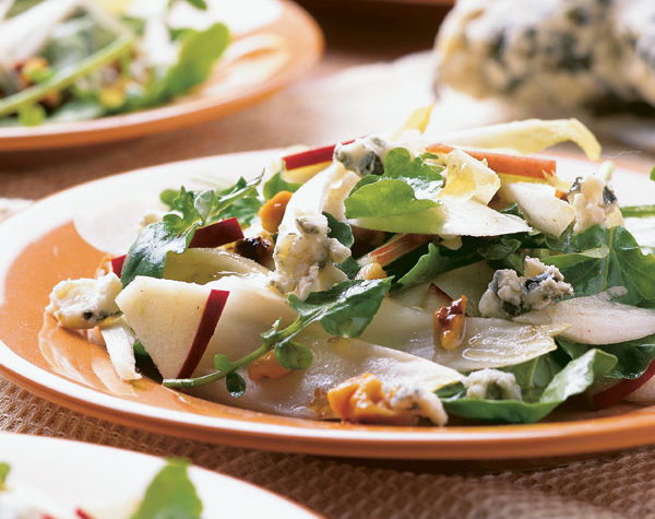 Ensalada de endibias, nueces y estragón