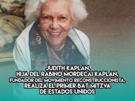 Judith Kaplan: 18 de Marzo 1 Judith Kaplan: 18 de Marzo