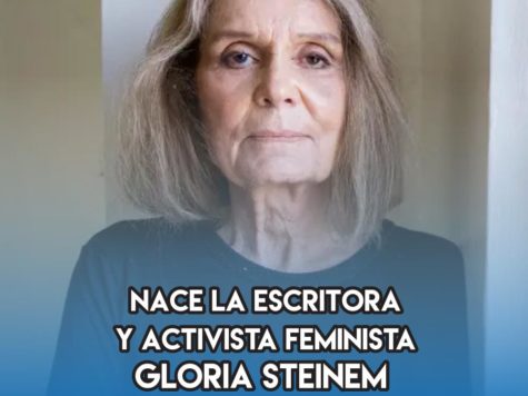 Gloria Steinem: 25 de Marzo