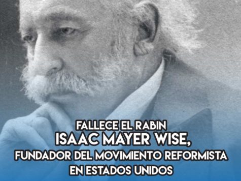 Isaac Mayer Wise: 26 de Marzo