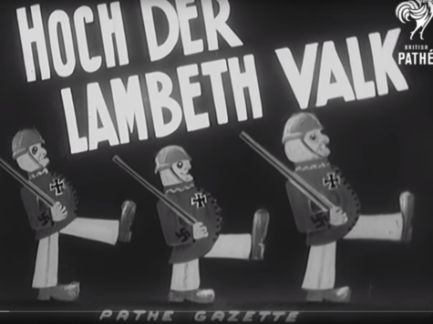 Así se burlaban de los nazis en 1941 1 Lambeth Walk - Nazi Style