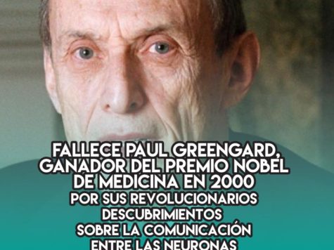 Paul Greengard: 16 de Abril 1 Paul Greengard: 16 de Abril