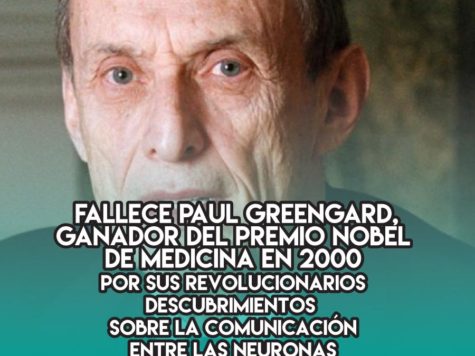 Paul Greengard: 16 de Abril