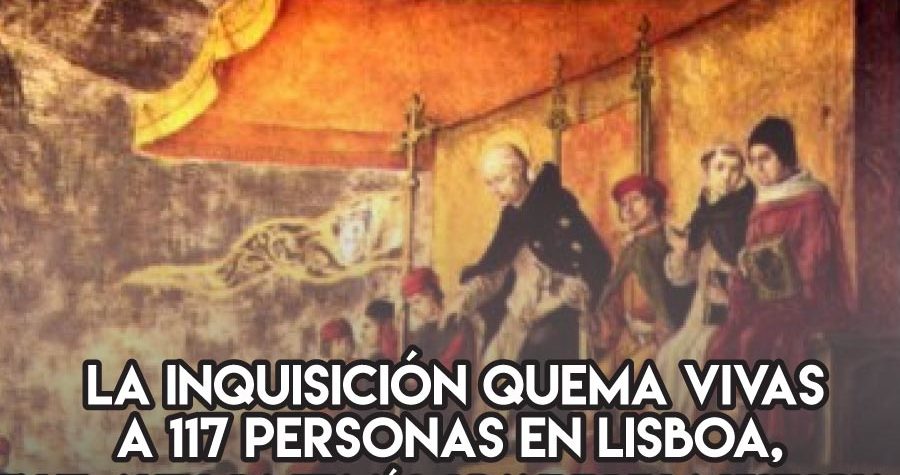 Auto da fe en Lisboa: 10 de Mayo