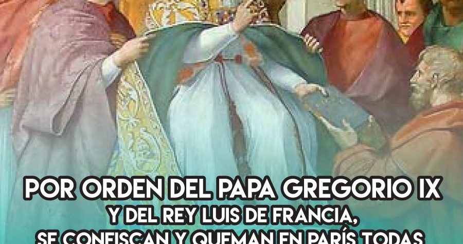 Quema del Talmud: 17 de junio