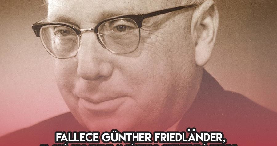 Günther Friedländer: 25 de Mayo
