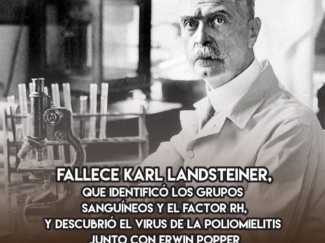 Karl Landsteiner y el factor Rh