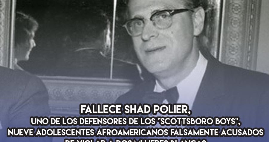 Shad Polier y los Scottsboro Boys