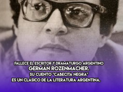 Germán Rozenmacher: 6 de agosto