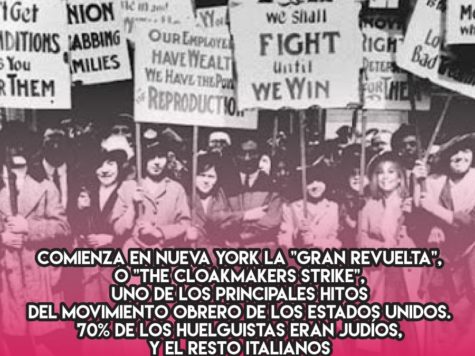 Huelga en Nueva York: "The Cloakmakers Strike"