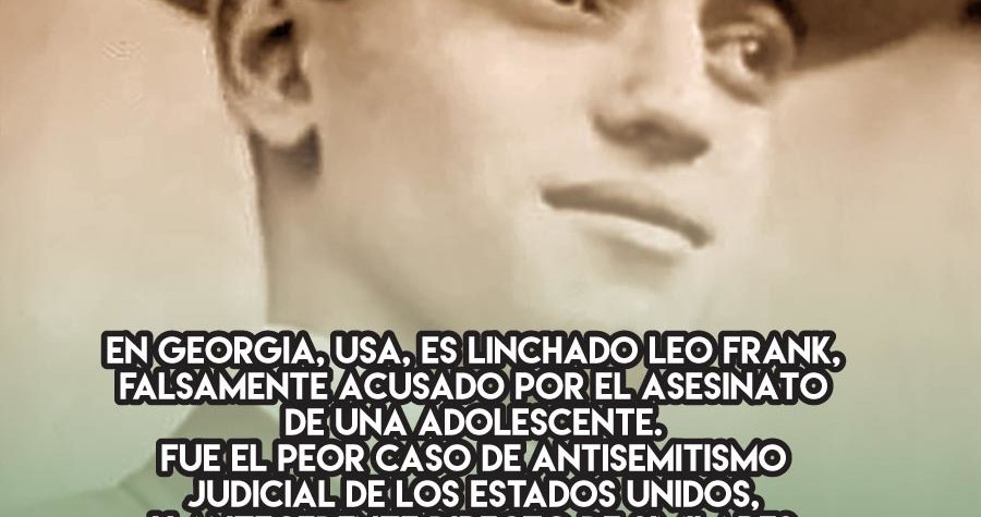 El linchamiento de Leo Frank