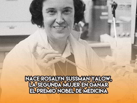 Rosalyn Sussman Yalow: las mujeres y el Nobel de Medicina 1 Rosalyn Sussman Yalow: las mujeres y el Nobel de Medicina