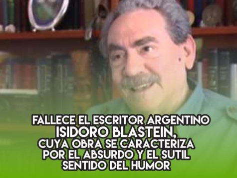 Isidoro Blastein: 28 de agosto