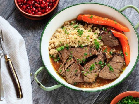 Carne a la olla marroquí